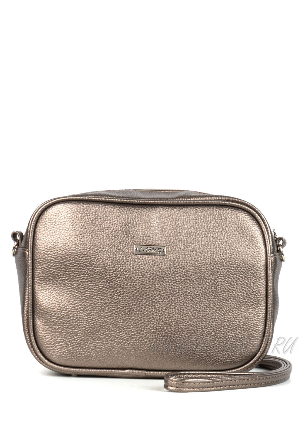 Модель №1376 | кожзам | гладкий | бронзовый | Р820-30 | 29601